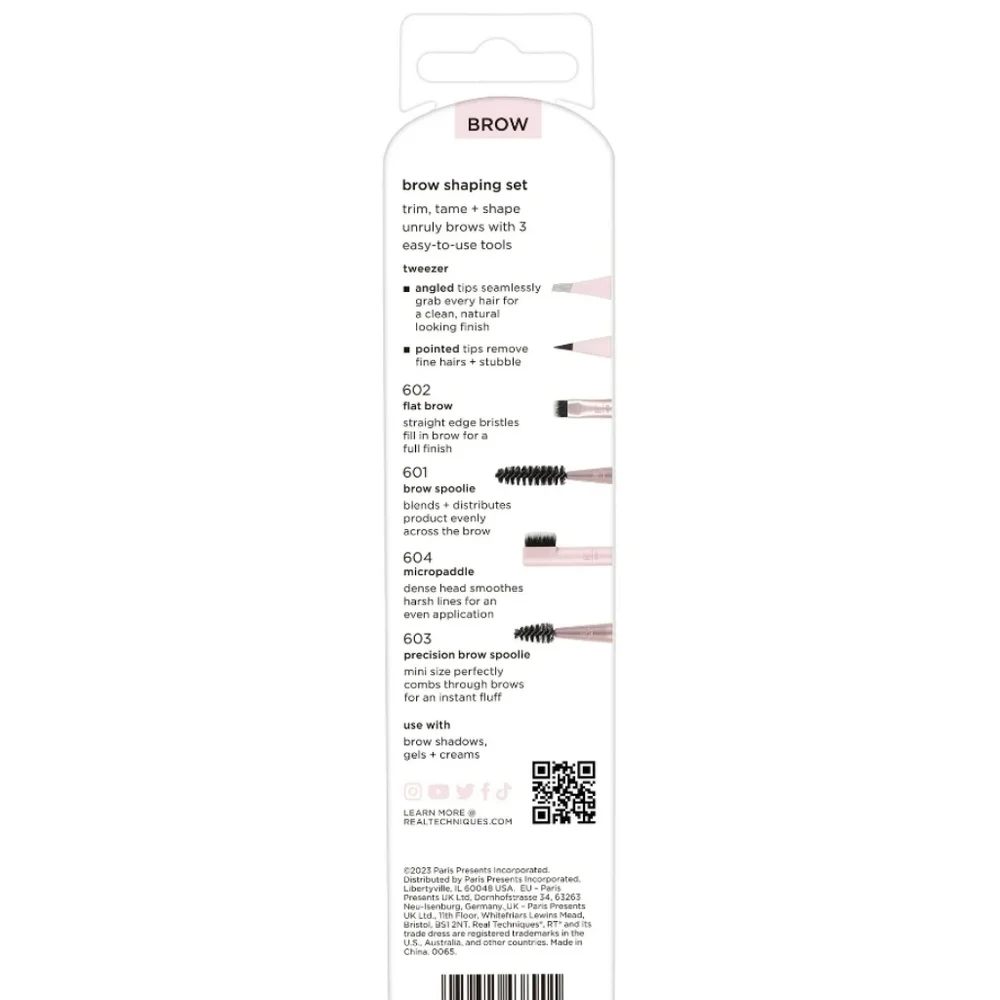 Real Techniques Brow Shaping Brush Set